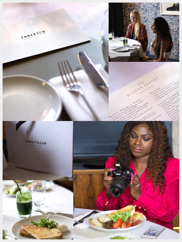 Farfetch bloggers breakfast