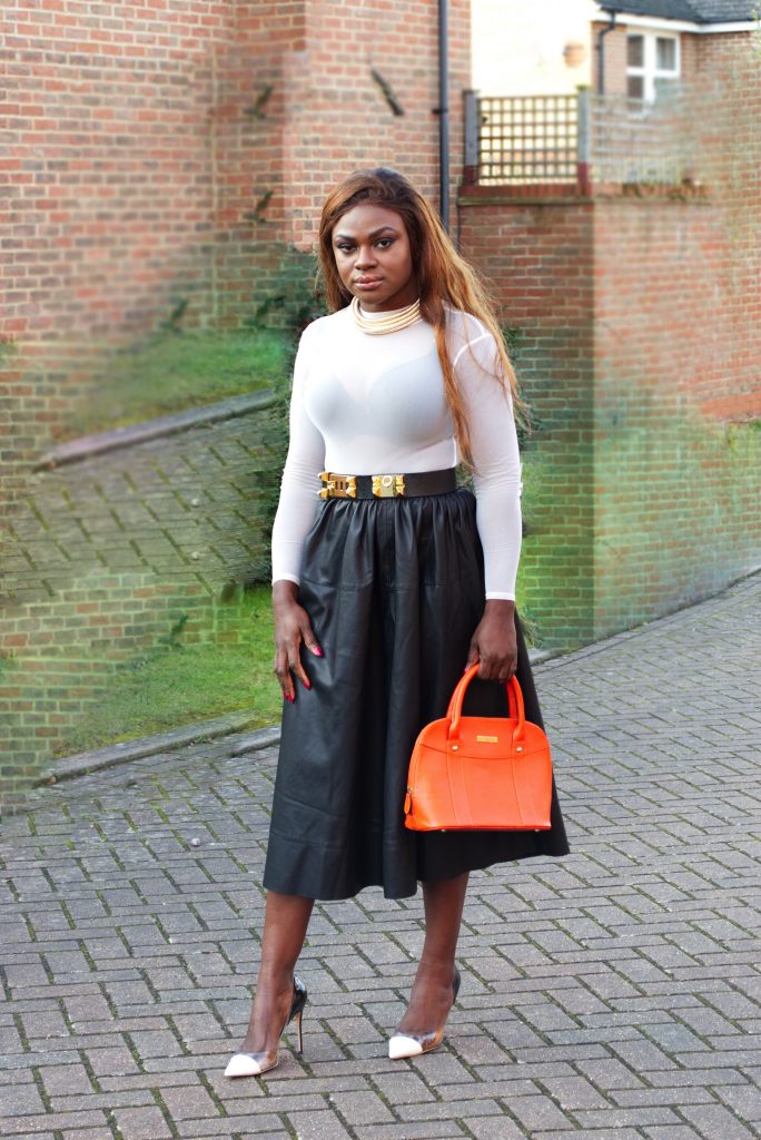 Faux Leather Skirts Under £50